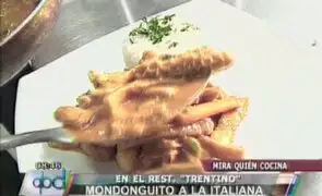 Mira quien cocina: aprenda a preparar “Mondonguito a la italiana”