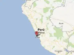 Sismo de 3.9 grados de magnitud en la escala Richter remeció Lima