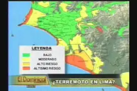 Según estudios,  Lima está a la espera de un gran terremoto