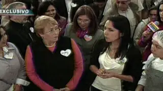 Primera Dama visitó Nuevo Pachacútec con Michelle Bachelet