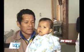 VIDEO: bebé de tragó aguja se recupera de manera favorable