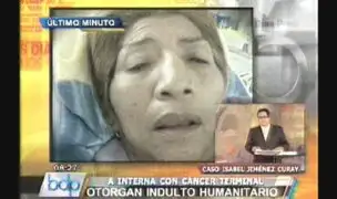 Presidente Humala otorgó indulto humanitario a interna desahuciada