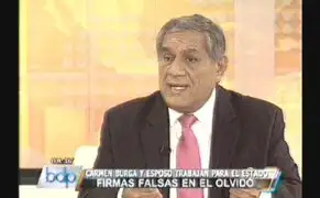 Excongresista Edgar Villanueva calificó de “locura” caso de Carmen Burga