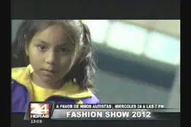 Fashion show a favor de niños con autismo