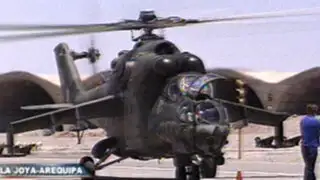 Pedro Cateriano presentó helicópteros que patrullarán el Vraem