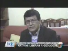 Alcalde de San Ignacio: Ingenieros detenidos ayer por nativos tiene buena salud