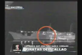 Banda "Piratas del Callao" asalta barco chino
