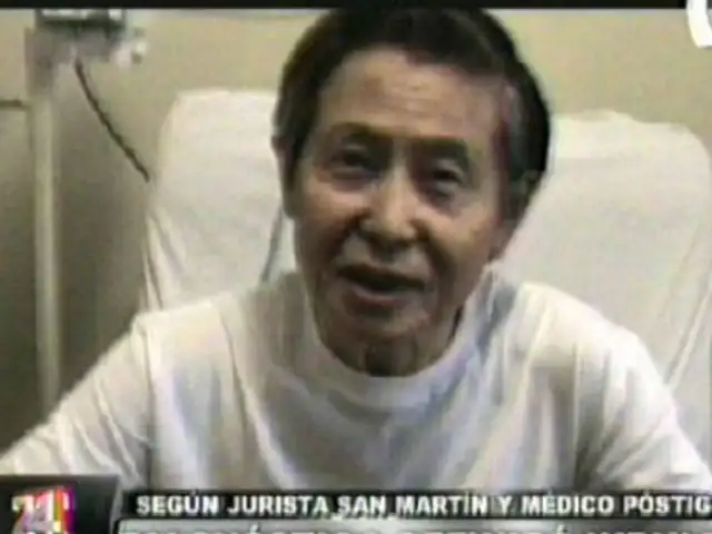 San Martín señala que diagnóstico médico definirá indulto a Alberto Fujimori