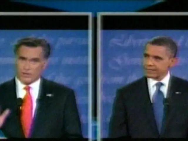 EEUU: Mitt Romney superó a Obama en primer debate electoral