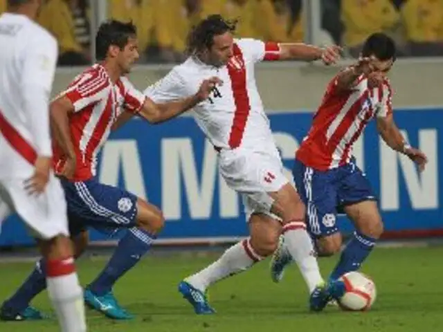 Al final del primer tiempo. Perú empata sin goles con Paraguay en Asunción