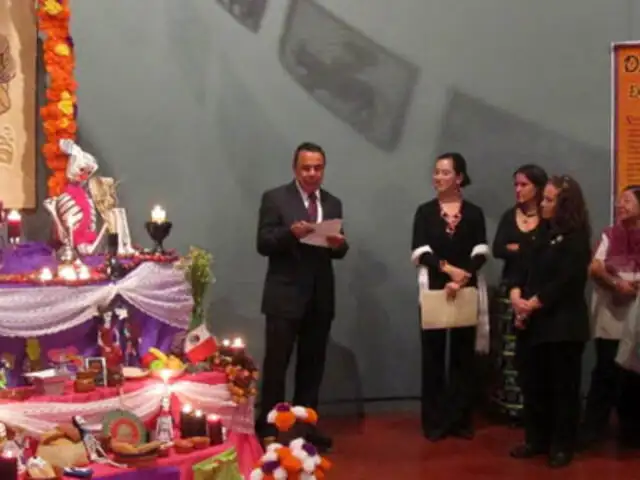 Petroperú y Embajada de México presentan Ofrenda por el Dia de Los Muertos