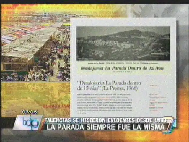 Pasaron 44 años para desalojar La Parada