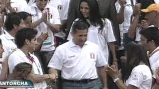 Presidente Humala inauguró Juegos Bolivarianos de Playa