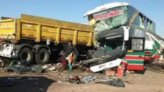 Accidente de tránsito deja seis peruanos muertos en Chile