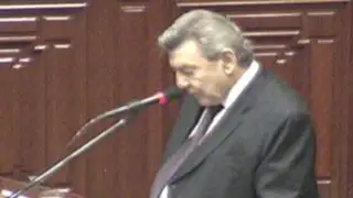 Canciller Roncagliolo responde ante el Congreso sobre caso Movadef