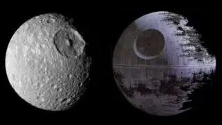 Encuentran luna de Saturno similar a la ‘Estrella de la Muerte’