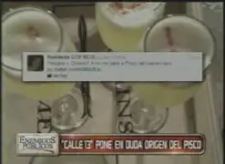 Desafortunado tuit de Calle 13 pone en duda origen del Pisco