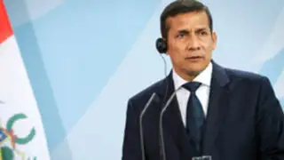 Presidente Humala: Juntos vamos a lograr la pacificación del Perú