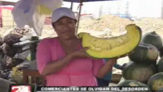 Comerciantes de La Parada llegaron a Jicamarca para vender sus productos