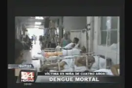 Pucallpa: Dengue cobra nueva víctima de tan solo cuatro años