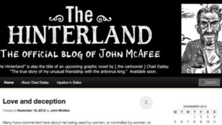 Creador del antivirus McAfee escribe un blog mientras huye de la Policía