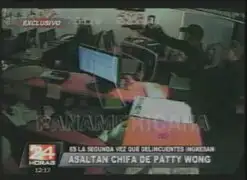 Sujetos armados asaltan en solo minutos chifa de Patty Wong