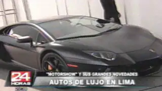 Motor Show 2012: los más espectaculares vehículos llegaron a Lima
