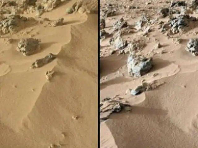 Curiosity: robot de la Nasa que investiga Marte prueba que suelo es parecido al de Hawai