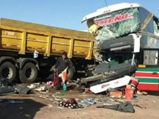 Chile: accidente de Ormeño dejó seis muertos entre ellos un niño argentino