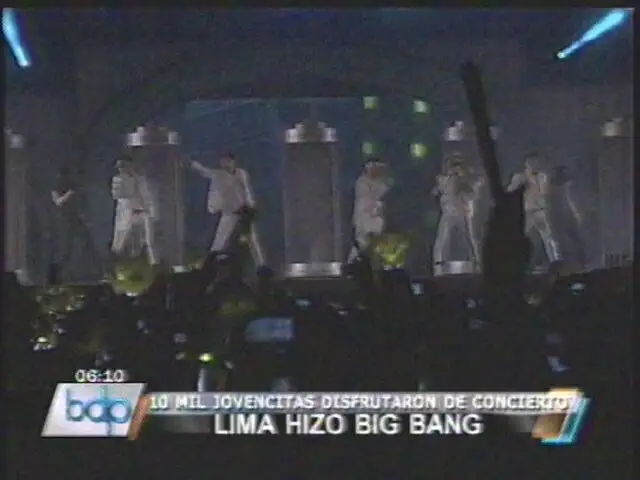Fanáticas deliraron de emoción anoche en concierto de la banda Big Bang