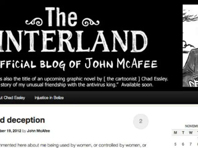 Creador del antivirus McAfee escribe un blog mientras huye de la Policía
