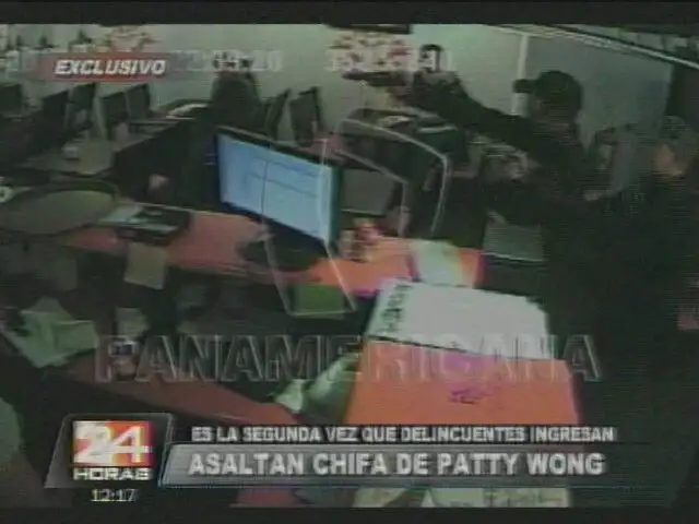 Sujetos armados asaltan en solo minutos chifa de Patty Wong