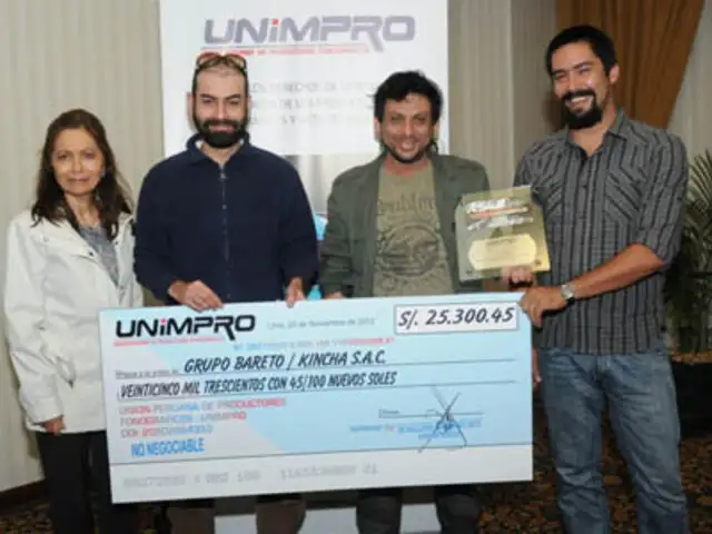 UNIMPRO paga regalías a productores fonográficos nacionales