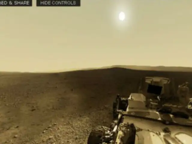 El ‘Curiosity’ habría encontrado bases para la vida en Marte