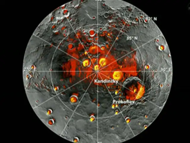 La NASA descubre agua y materia orgánica en planeta Mercurio