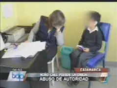 Cajamarca: docente casi le arranca la oreja a su alumno