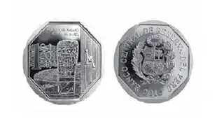 BCR lanza nueva moneda de S/.1 alusiva al Kuntur Wasi
