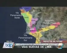 Comuna Limeña realizará tres autopistas que acabarán con embotellamientos