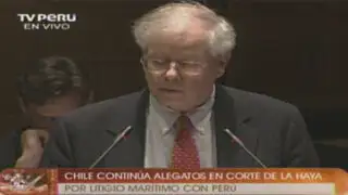 Alegato oral completo de David Colson, defensa de Chile ante La Haya