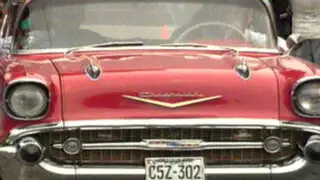 Barranco: chicos y grandes apreciaron exhibición de autos clásicos