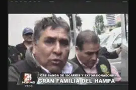 Chiclayo: Cae banda de sicarios y extorsionadores de ‘La gran familia’