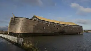 Holanda: presentan réplica del arca de Noé en tamaño real