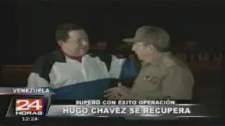Vicepresidente de Venezuela anunció la exitosa operación a Hugo Chávez