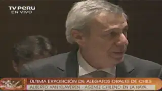 Comentarios finales de Alberto Van Klaveren, embajador chileno ante La Haya