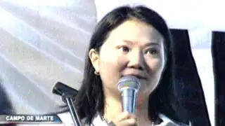 Keiko sobre indulto: Presidente tiene en sus manos decisión histórica