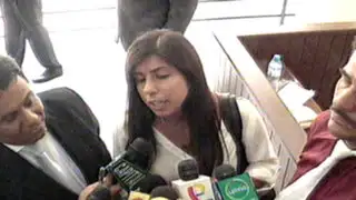 Cuatro años de prisión suspendida para Fiorella Cayo por agredir policía