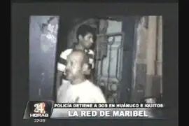 Policía detiene a posibles miembros de la red de Maribel Velarde