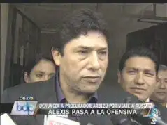 Alexis Humala denunció al procurador Arbizu por abuso de autoridad