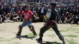 Cusco: Takanacuy se celebró como todos los años a puño limpio