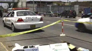 San Miguel: muere atropellado por no usar puente peatonal